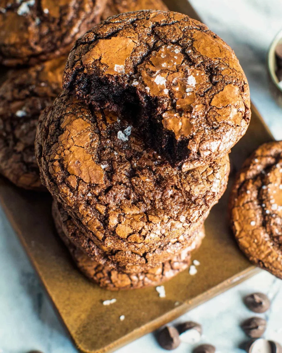Fudgy Chewy Browkies (Brookies) 23 Fudgy