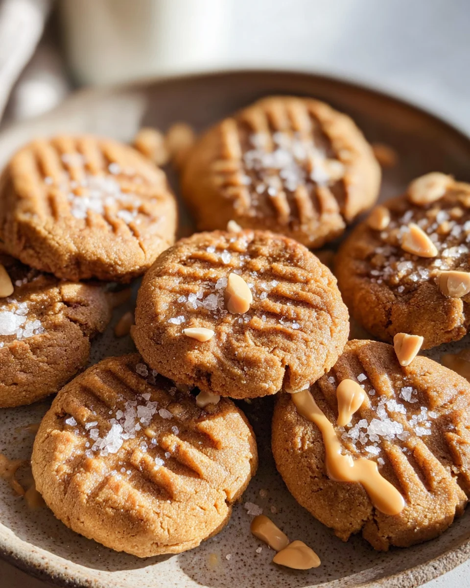 Healthy Peanut Butter Banana Cookies