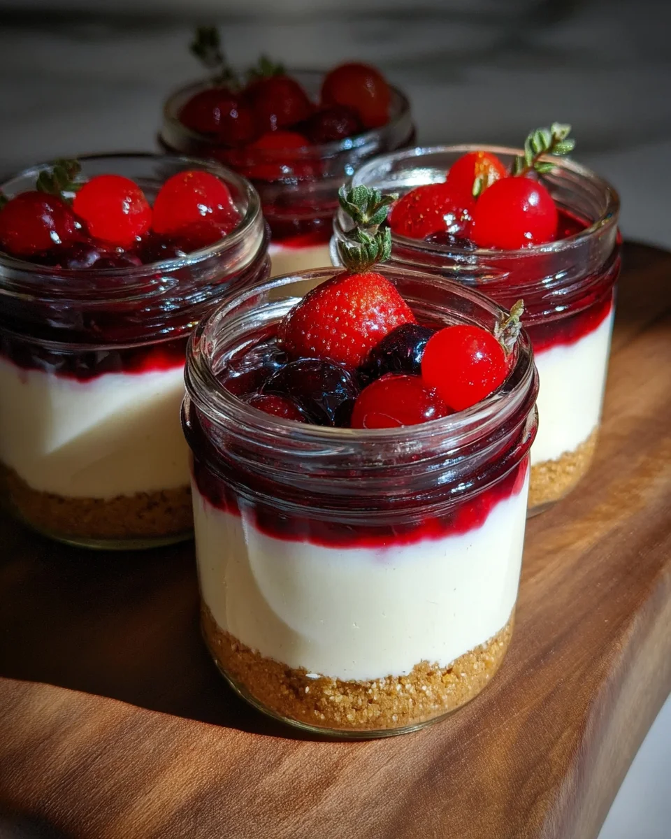 High Protein Cheesecake Jars 19 High