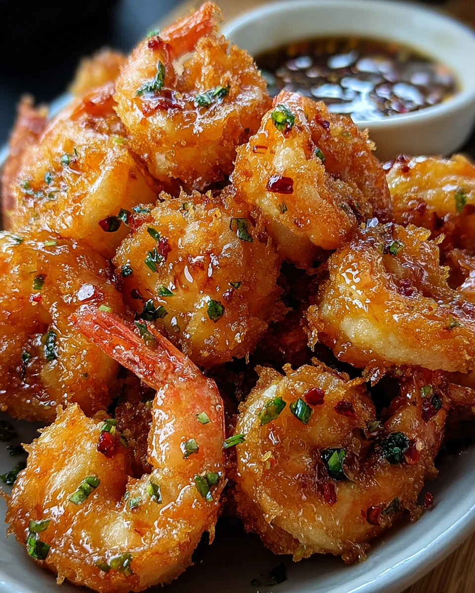 Hot Honey Fried Shrimp