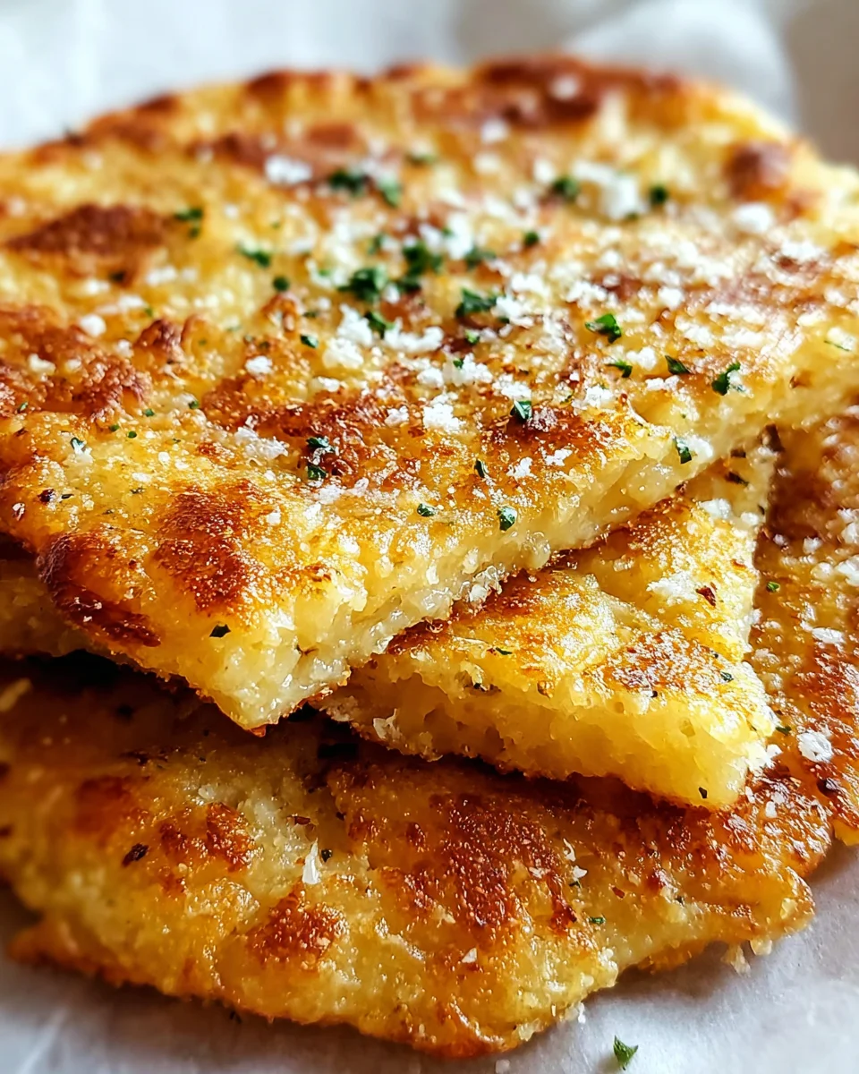 Keto Garlic Flatbread