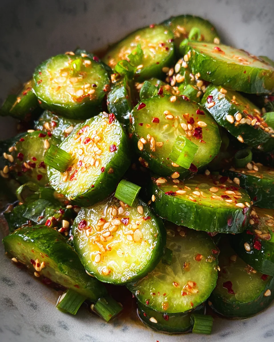Korean Cucumber Salad