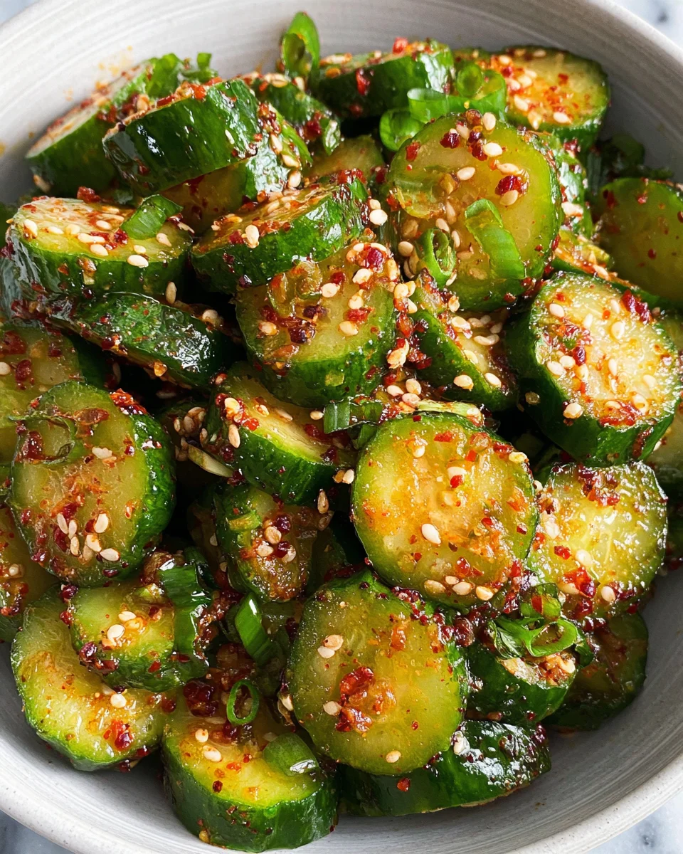 Korean Cucumber Salad 20 Korean