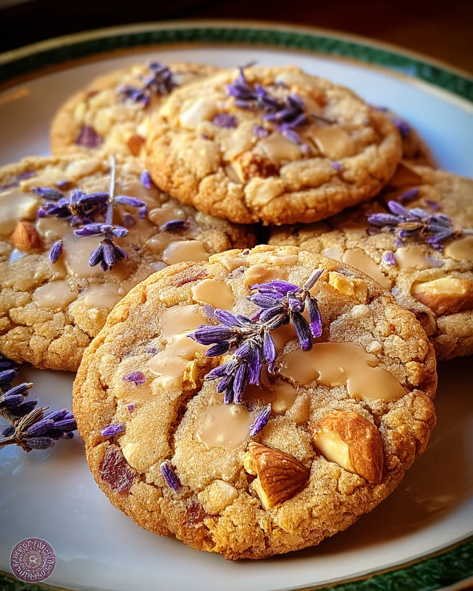 Lavender Honey Crunch Cookies