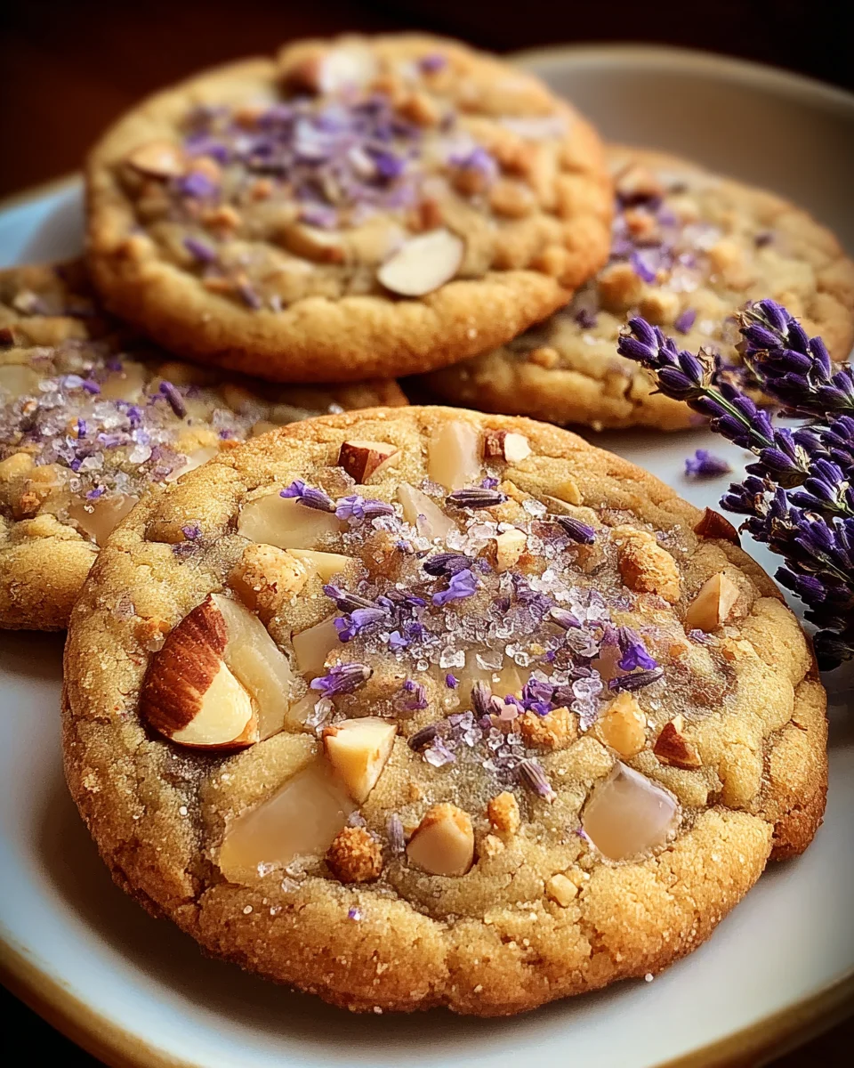 Lavender Honey Crunch Cookies 20 Lavender