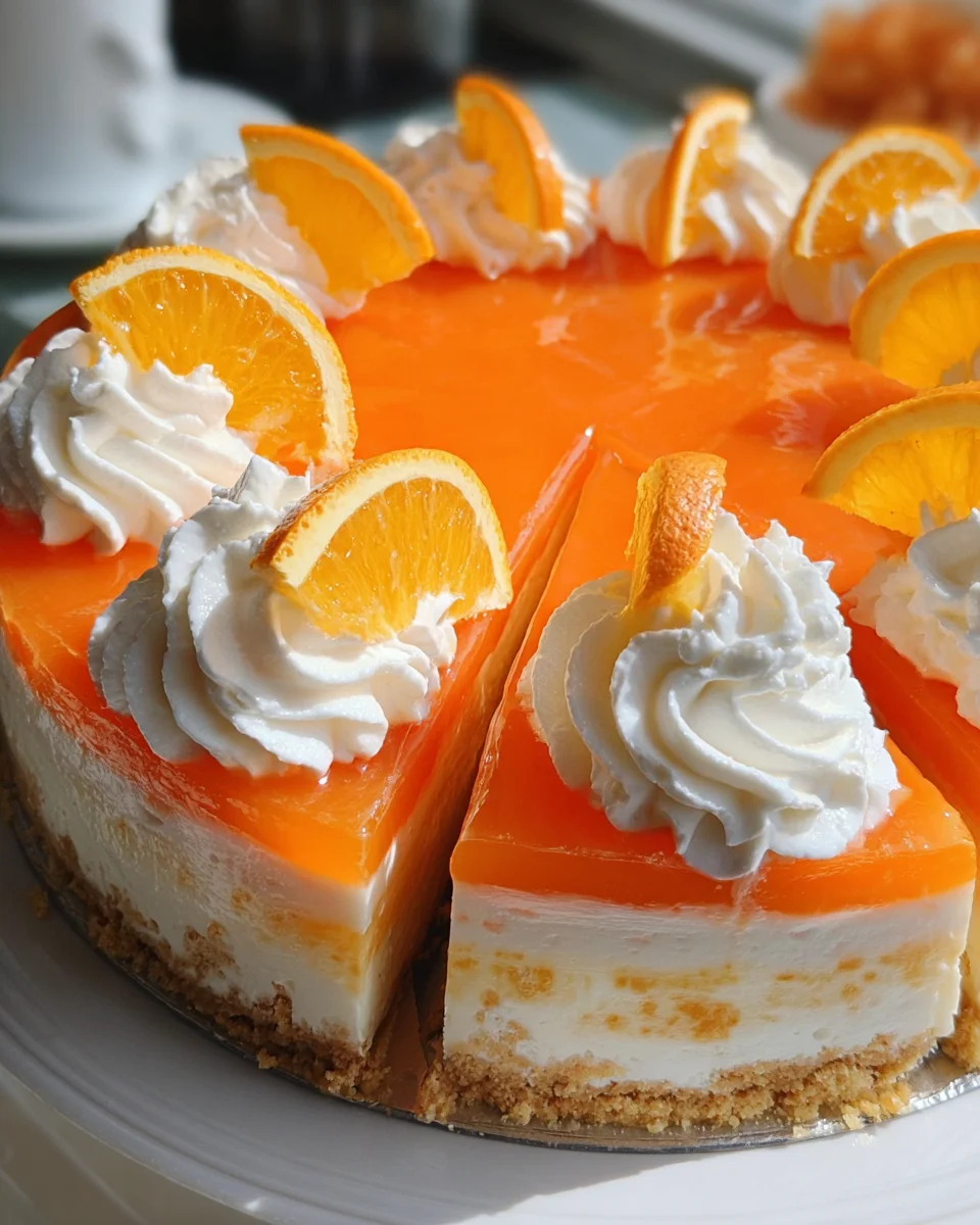 No-Bake Orange Creamsicle Cheesecake 23 No-Bake