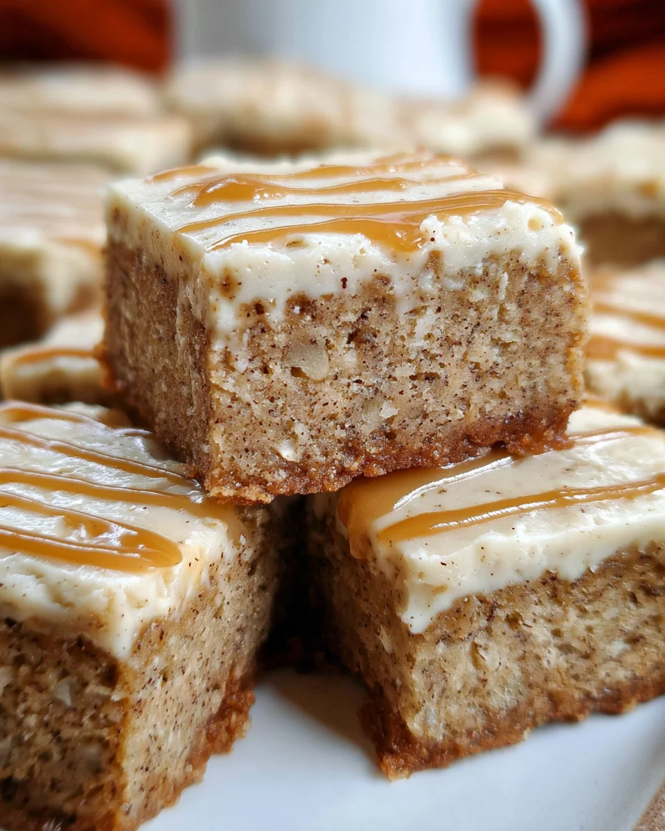 Ooey Gooey Banana Bars