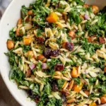 Orzo Kale Salad with Lemon Vinaigrette 25 Orzo Kale Salad with Lemon Vinaigrette