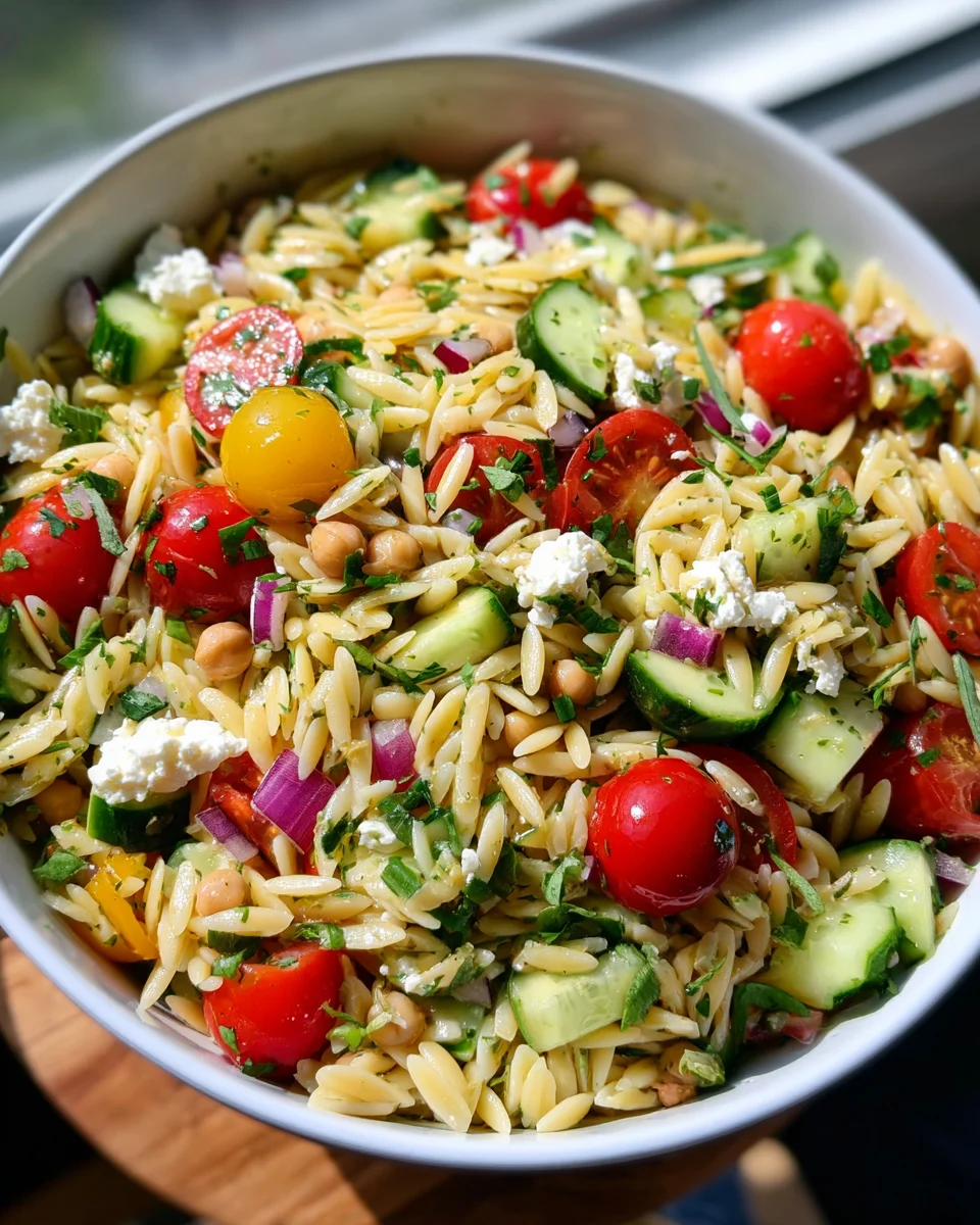 Orzo Pasta Salad