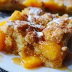 Peach Cobbler with Cake Mix