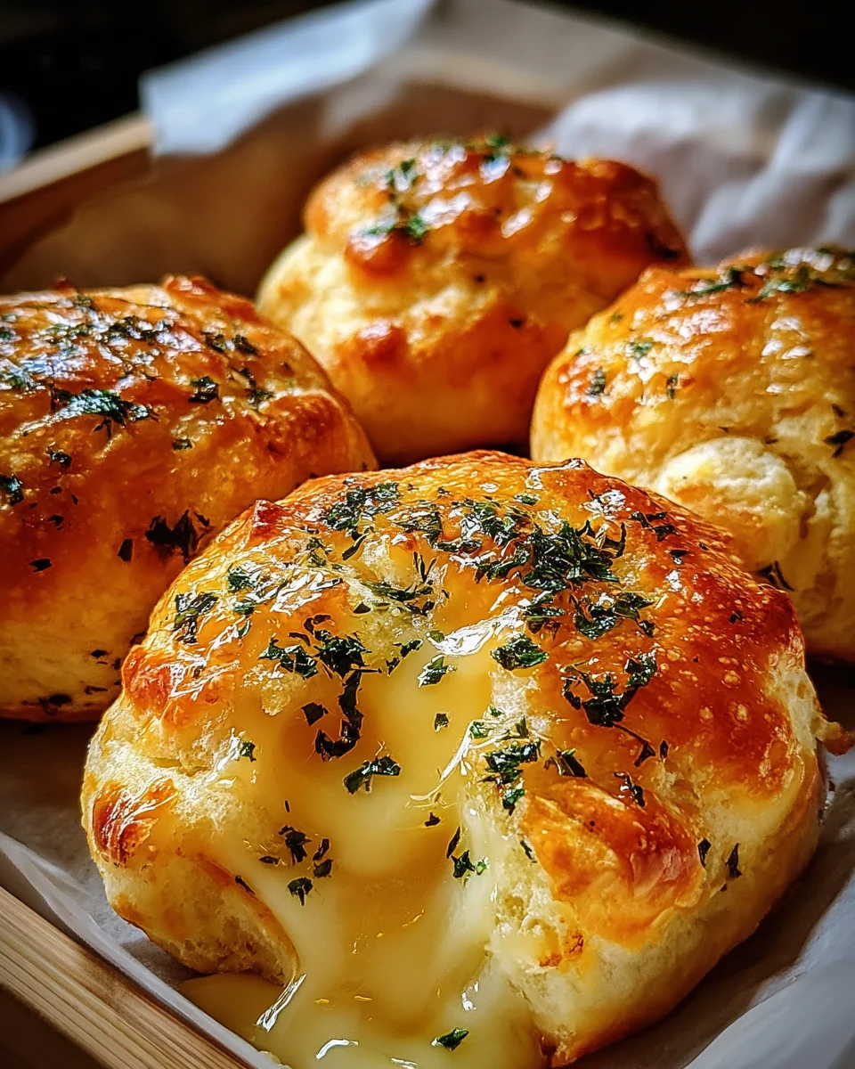 Pillsbury Biscuit Garlic Butter Cheese Bombs 17 Pillsbury