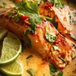 Poached Salmon in Coconut Lime Sauce 22 Poached Salmon in Coconut Lime Sauce
