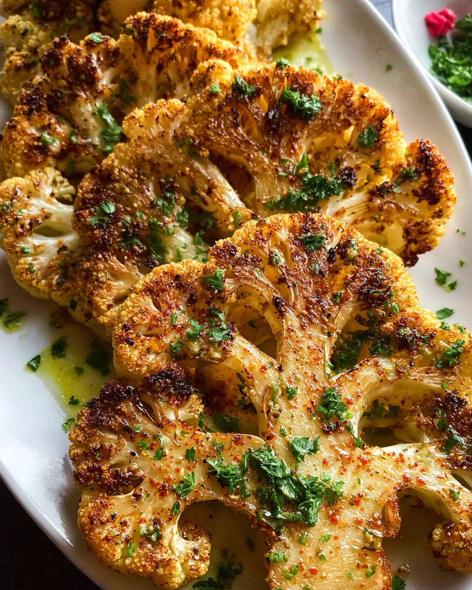 Roasted Cauliflower Steaks
