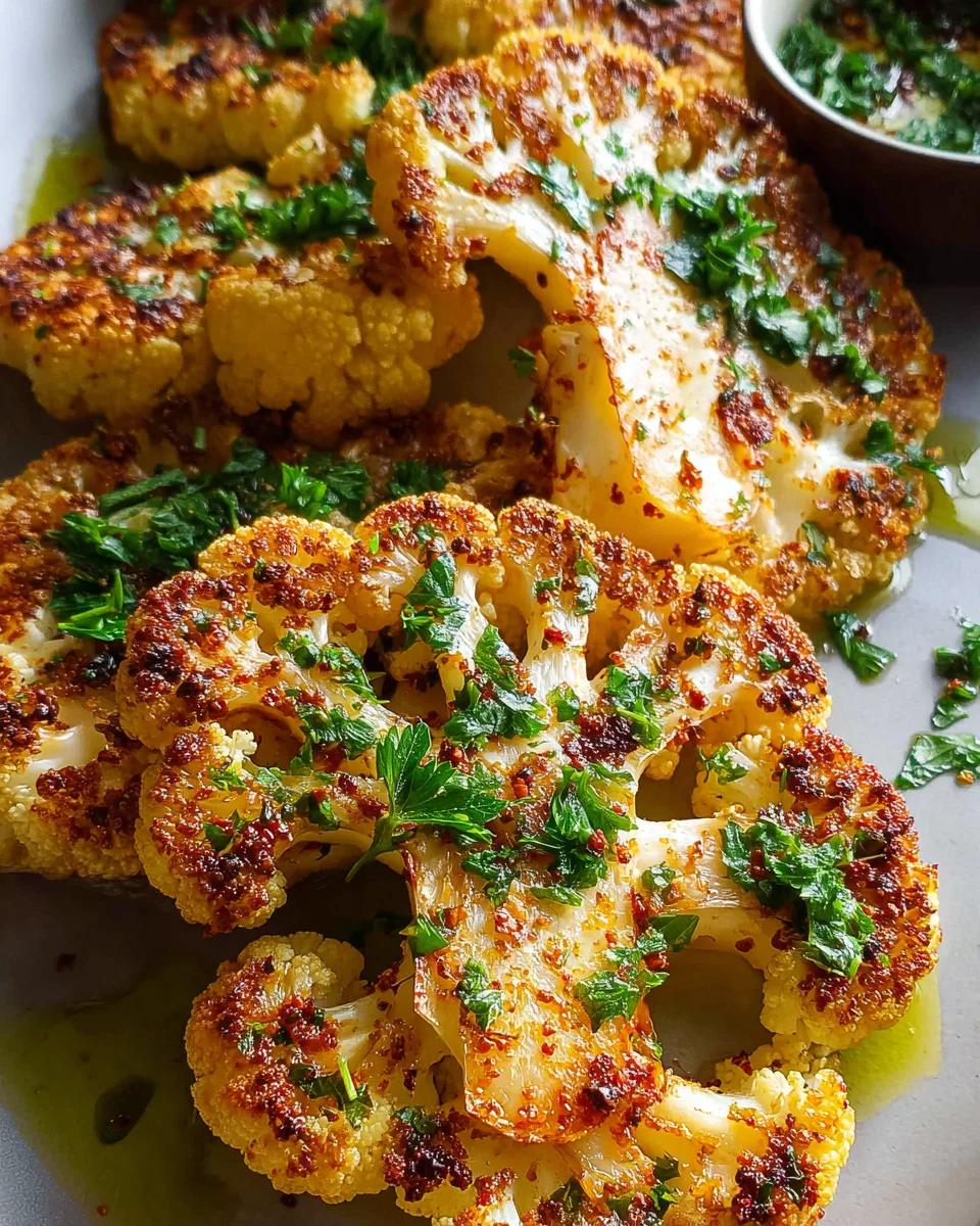Roasted Cauliflower Steaks 18 Roasted