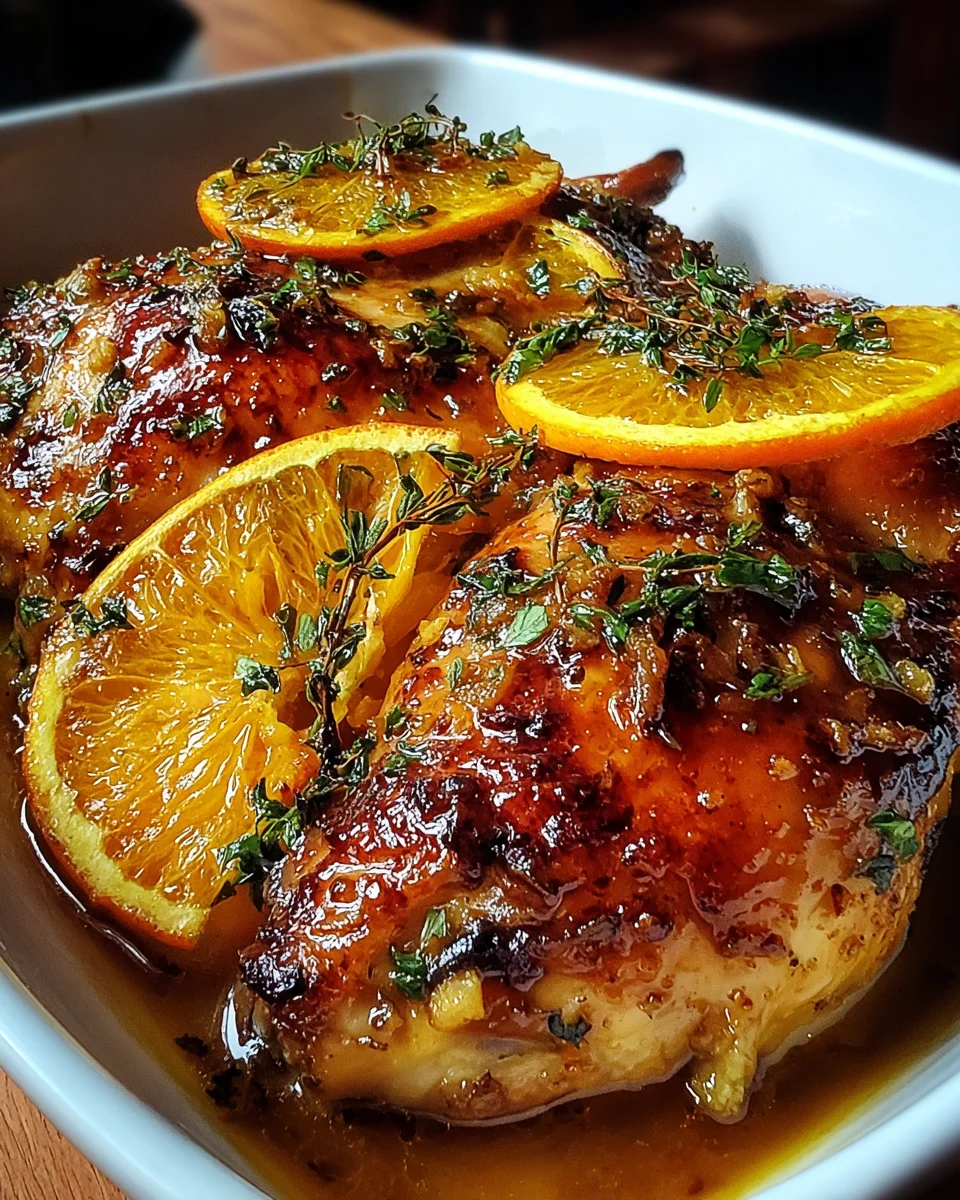 Roasted Orange Chicken