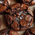Salted Brownie Cookies 25 Salted Brownie Cookies
