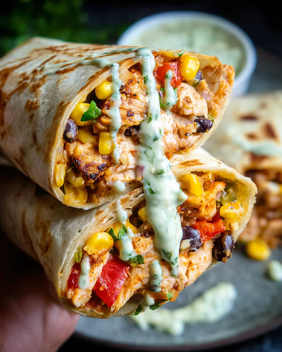 Southwest Chicken Wrap