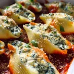 Spinach and Ricotta Stuffed Shells Recipe