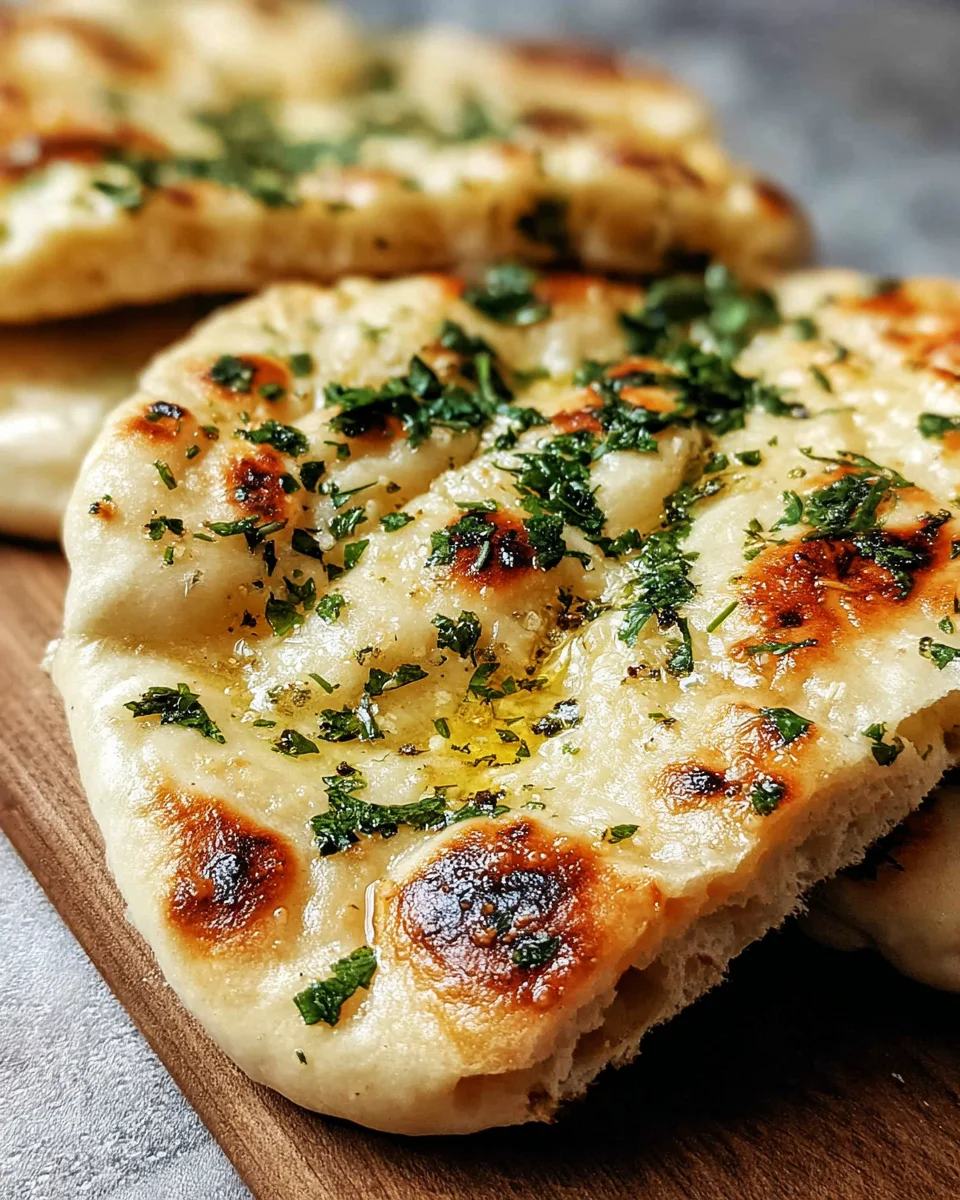 The Best Easy Garlic Naan Bread