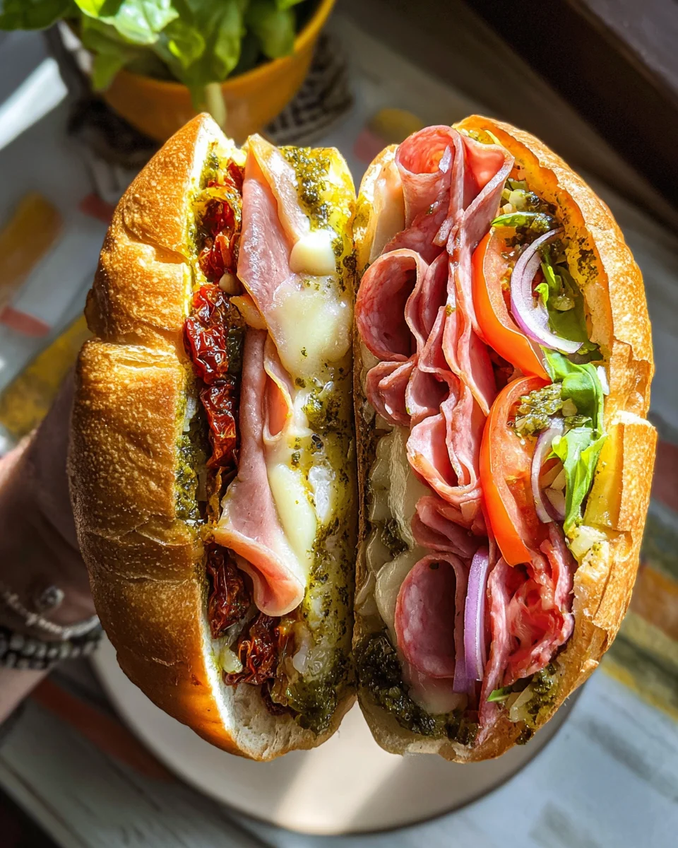 Toasted Italian Sandwich 19 Toasted