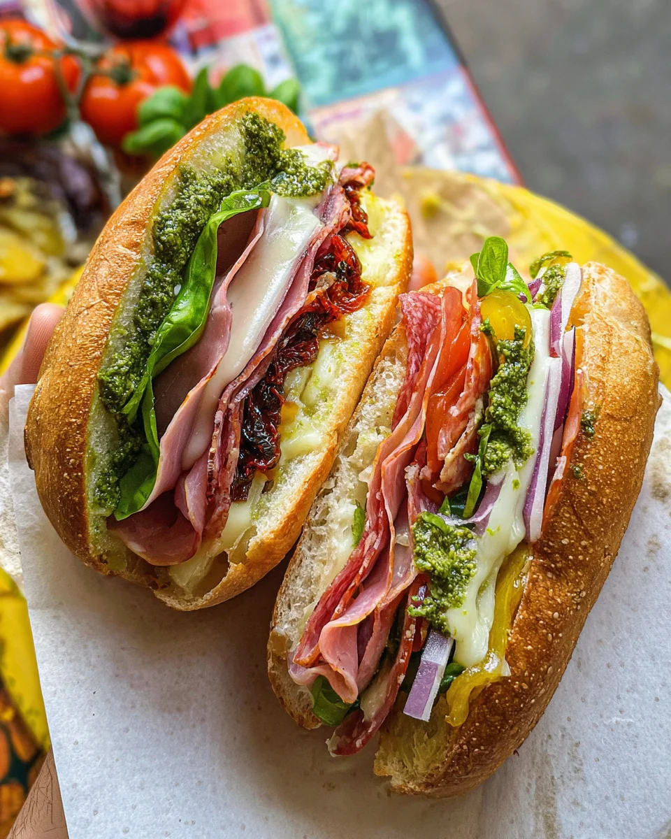 Toasted Italian Sandwich 20 Toasted