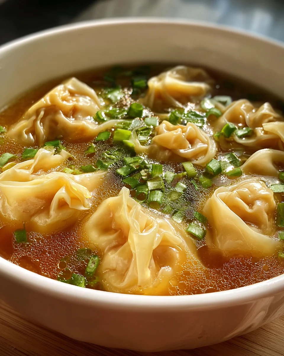 Wonton Soup Recipe 19 Wonton