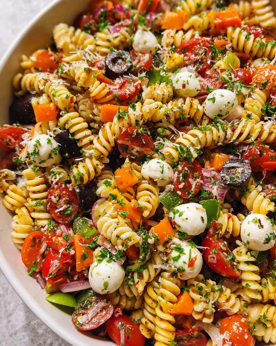 Zesty Italian Pasta Salad 21 Zesty