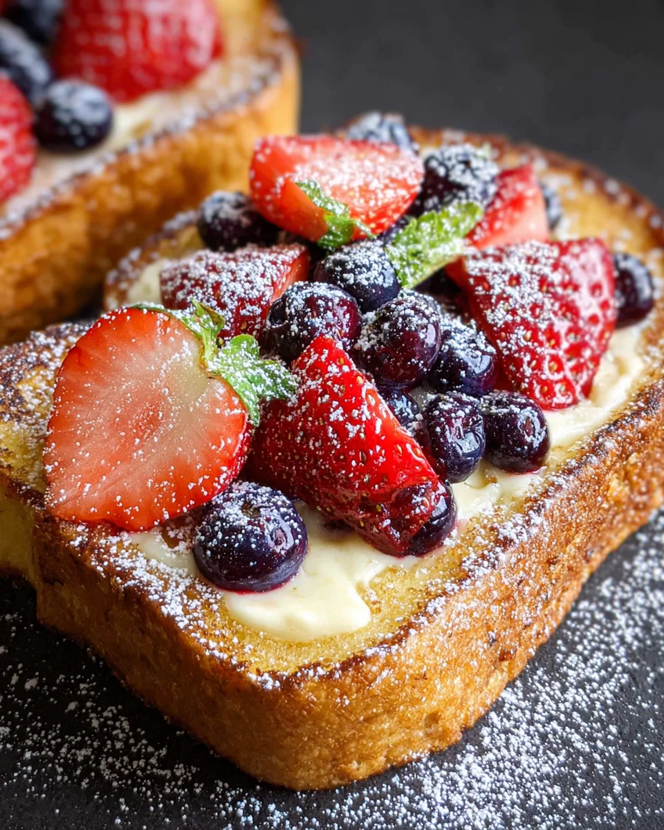 Air Fryer Yogurt Custard Toast