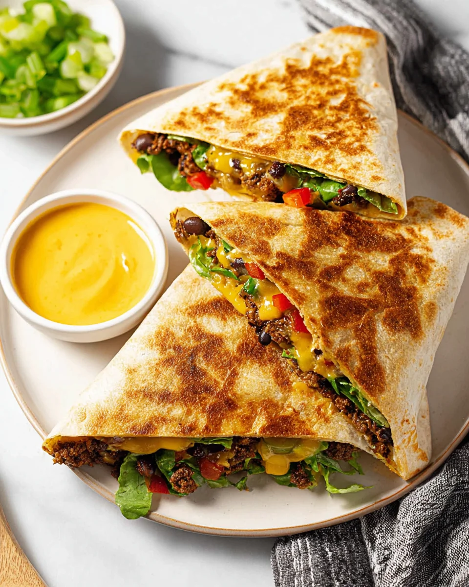 Black Bean Crunch Wrap
