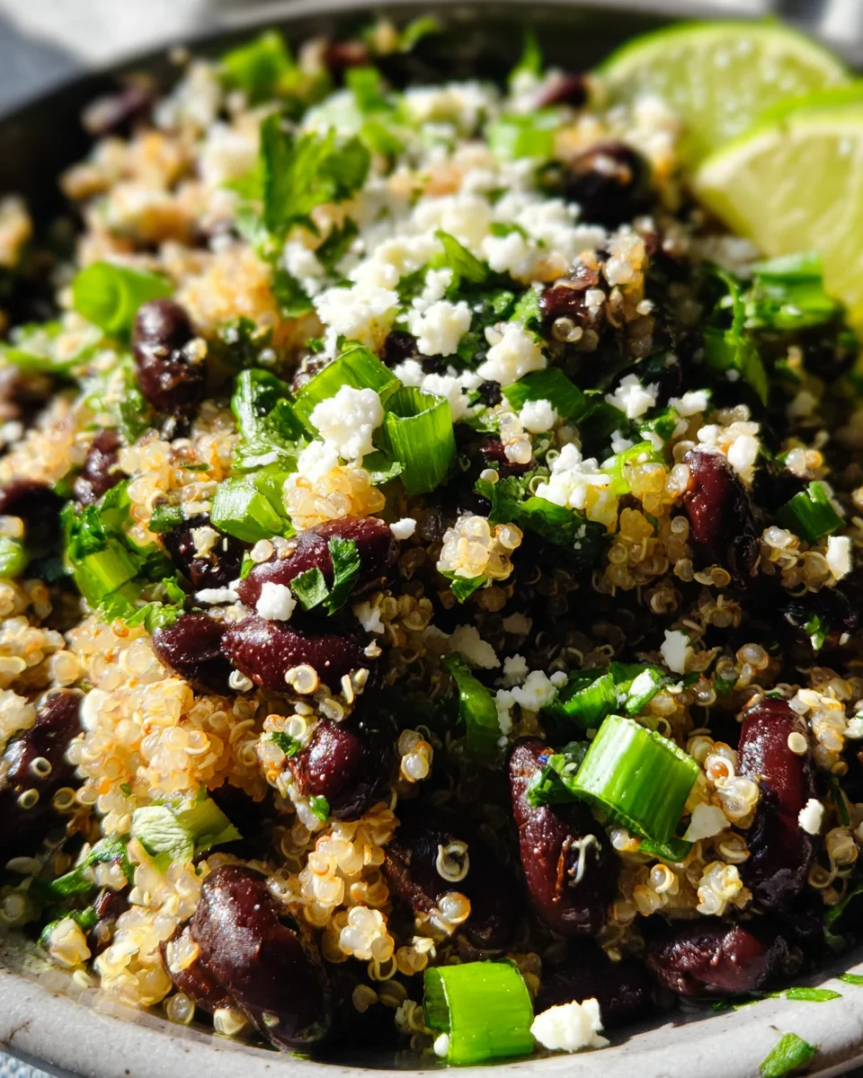 Black Bean Quinoa Salad Recipe 22 Black
