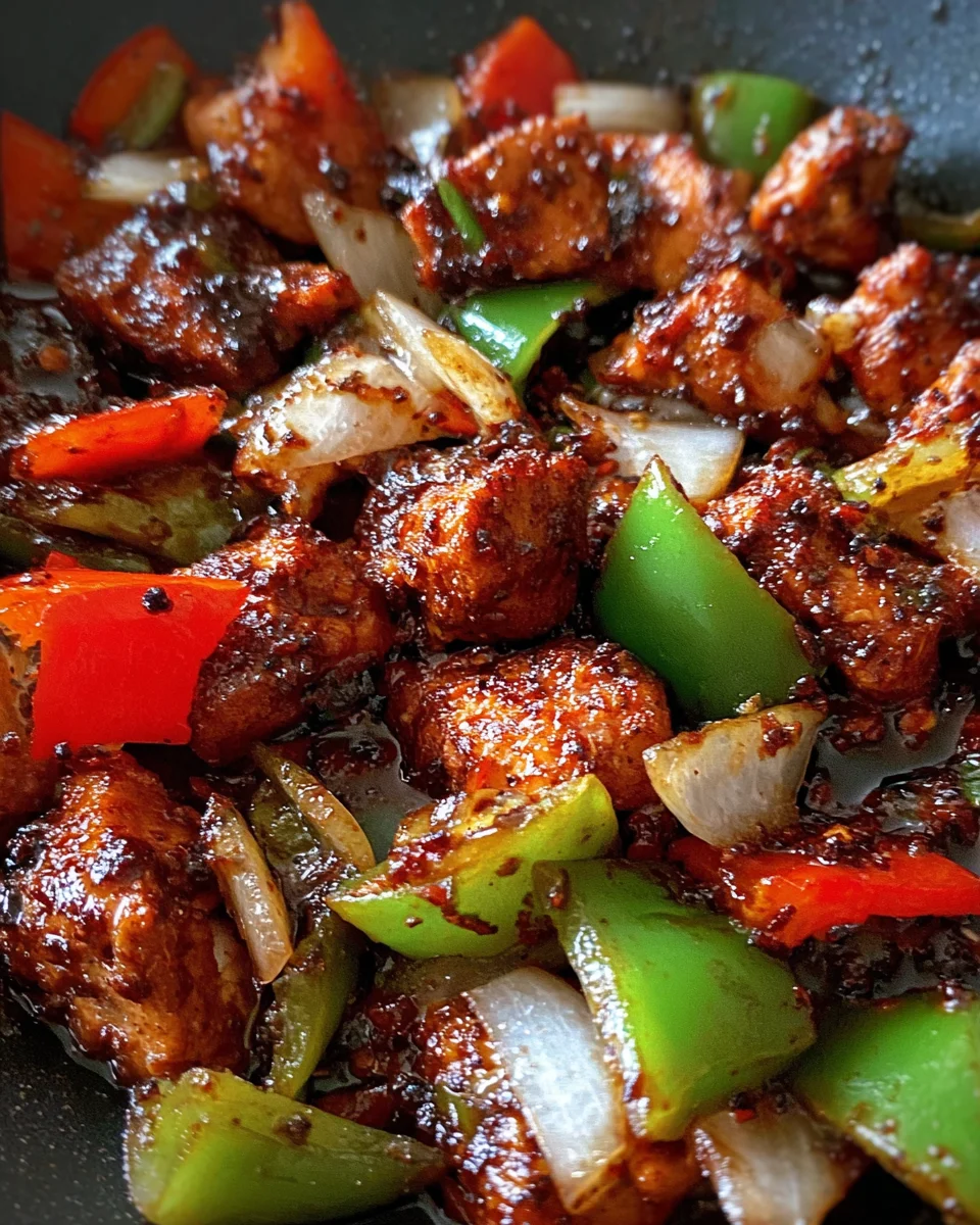 Black Pepper Chicken 28 Black