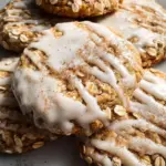 Brown Butter Iced Oatmeal Cookies Recipe