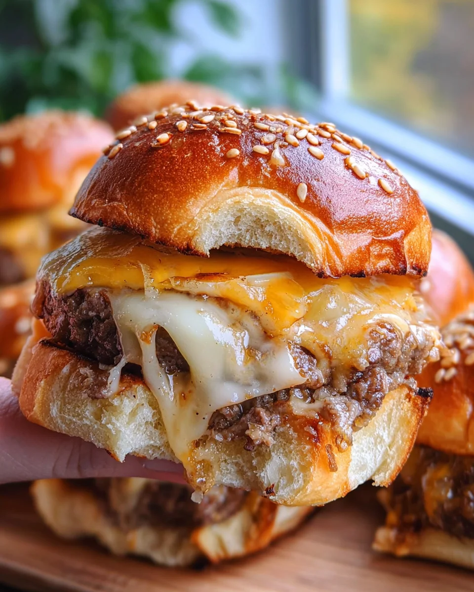 Cheeseburger Sliders 35 Cheeseburger