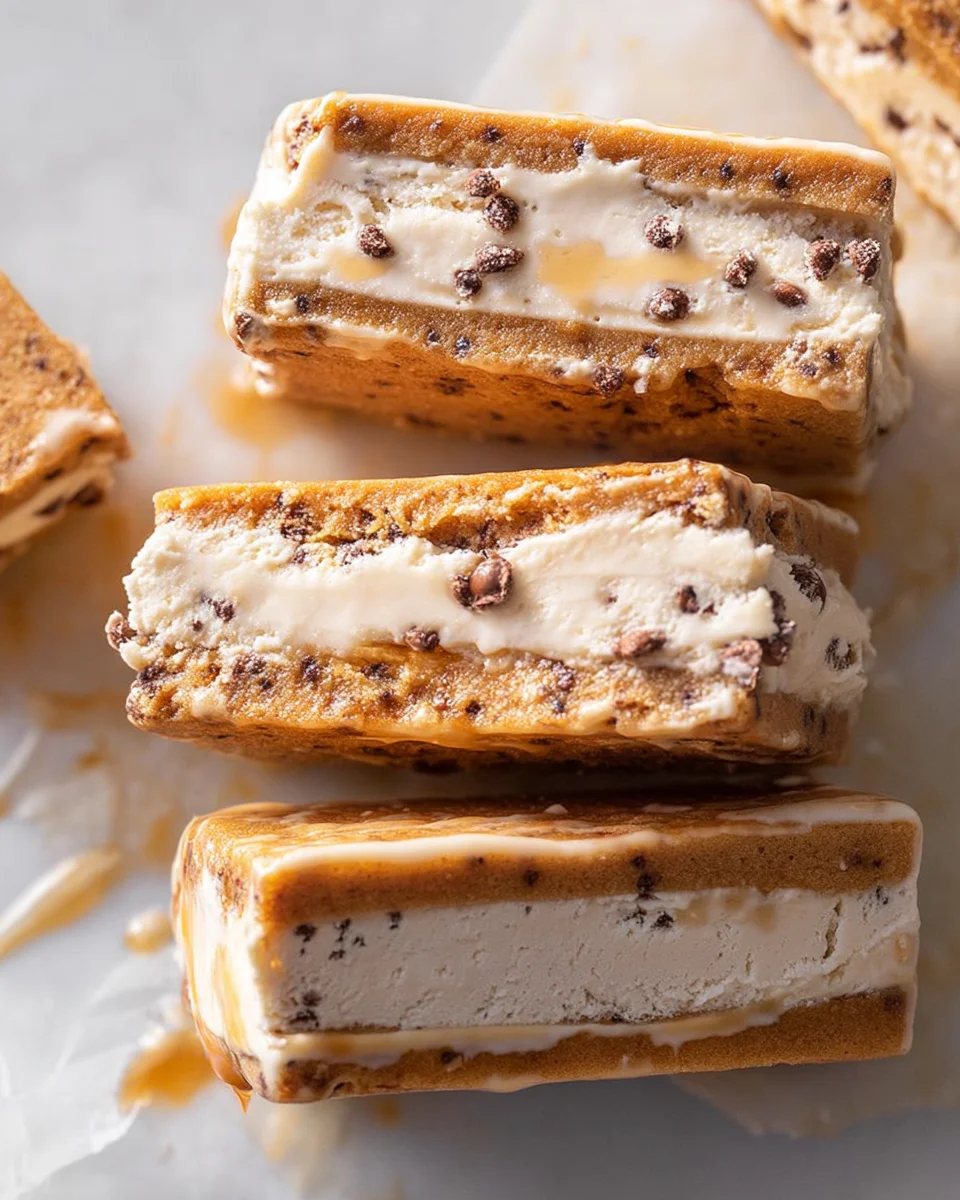 Cookie Dough Vegan Ice Cream Sandwiches (Easy + No-Bake!) 16 Cookie