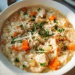 Creamy Chicken and Rice Soup