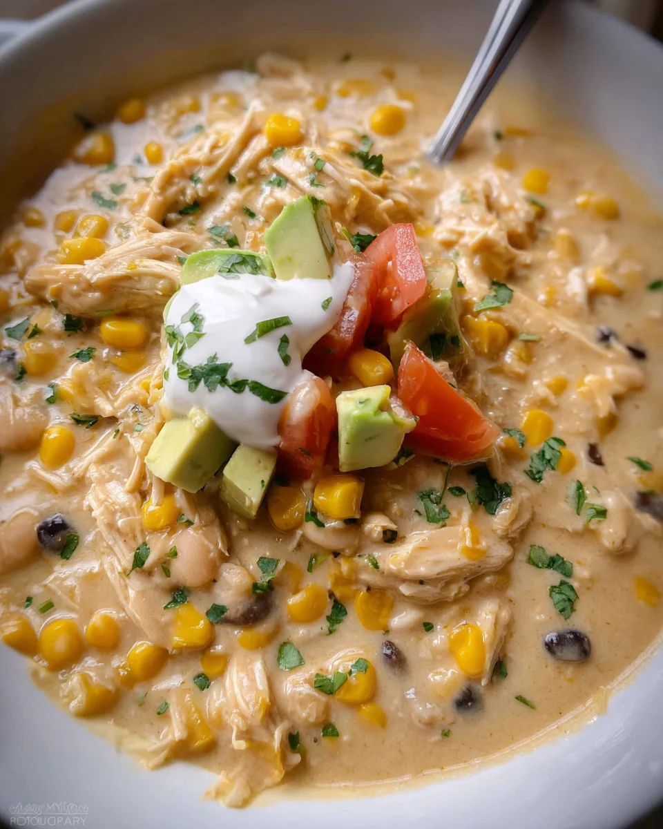 Crockpot White Chicken Chili