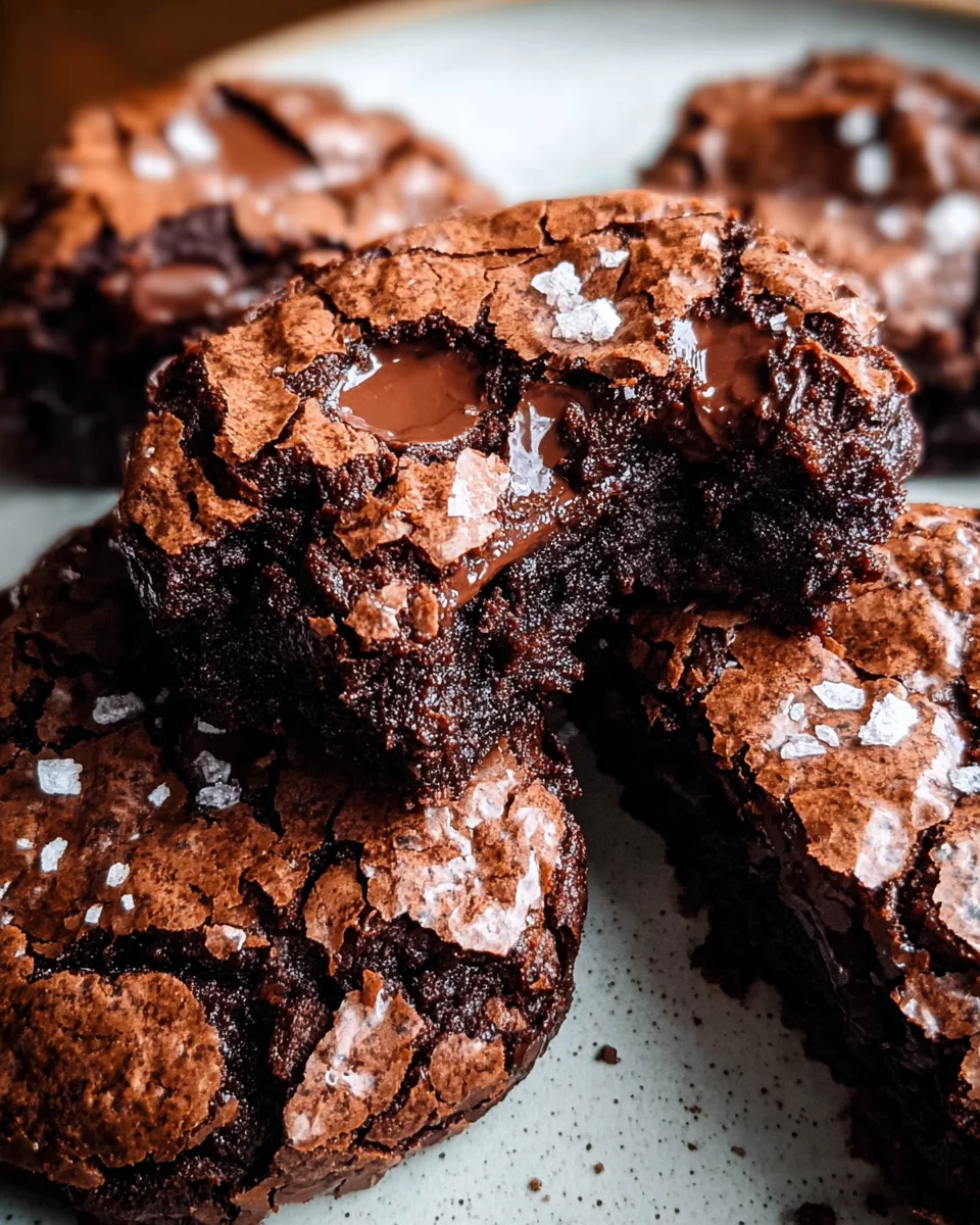 Fudgy Chewy Browkies (Brookies)