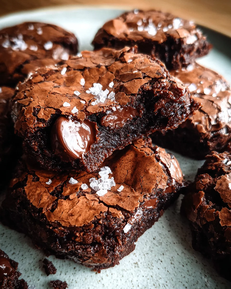 Fudgy Chewy Browkies (Brookies) 23 Fudgy
