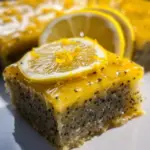 Glazed Lemon Poppy Seed Bars
