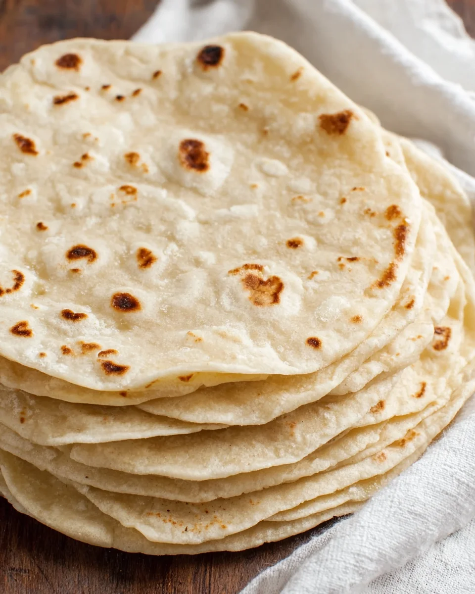 Homemade Flour Tortillas