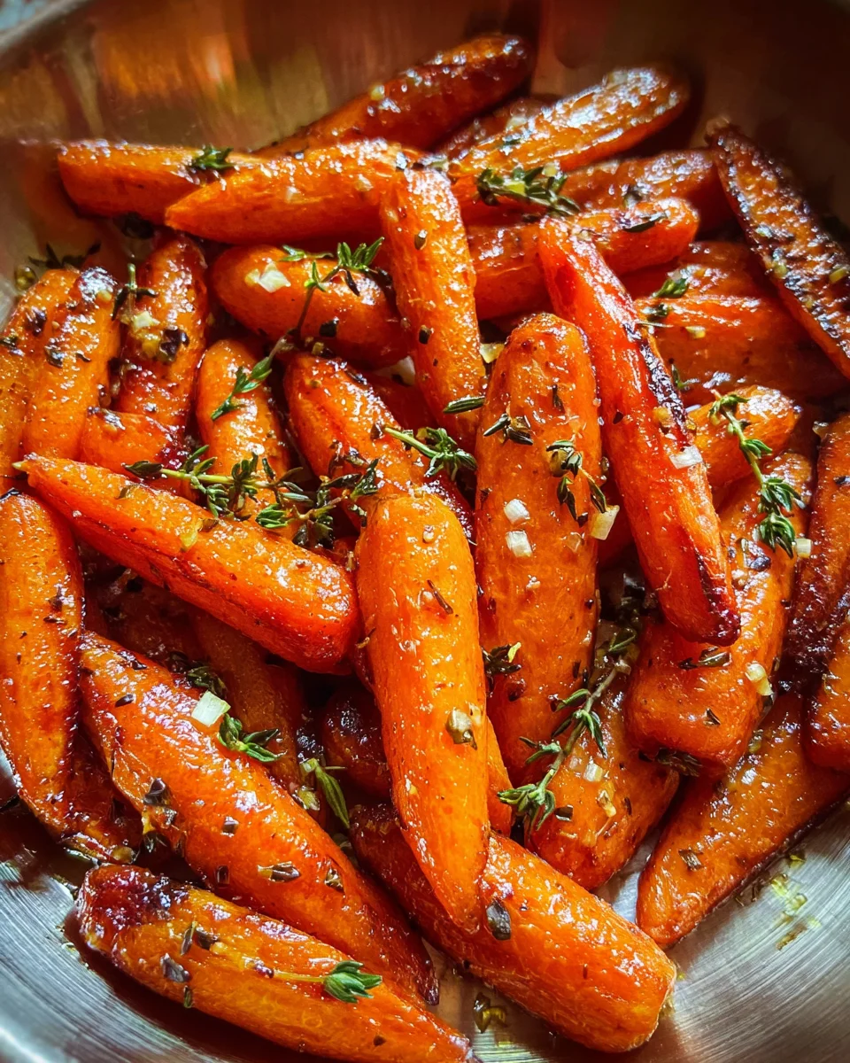 Honey Roasted Carrots 19 Honey
