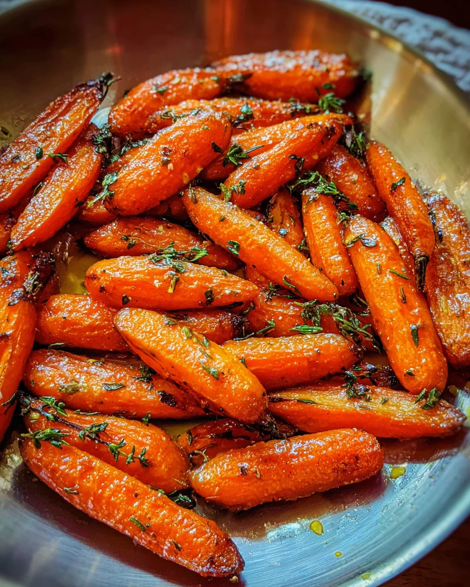 Honey Roasted Carrots 20 Honey