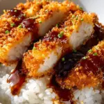 Japanese Katsu Bowls with Tonkatsu Sauce