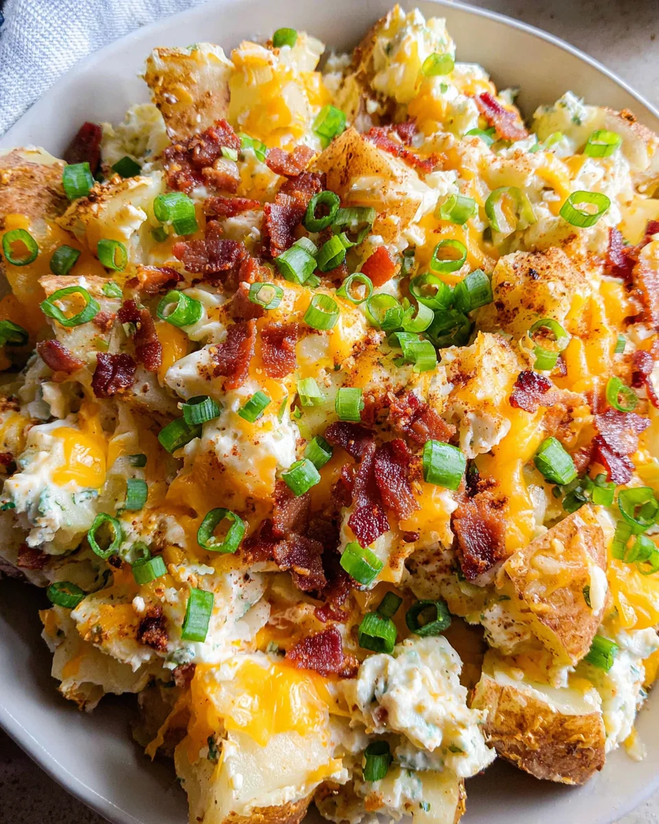 Loaded Baked Potato Salad 22 Loaded