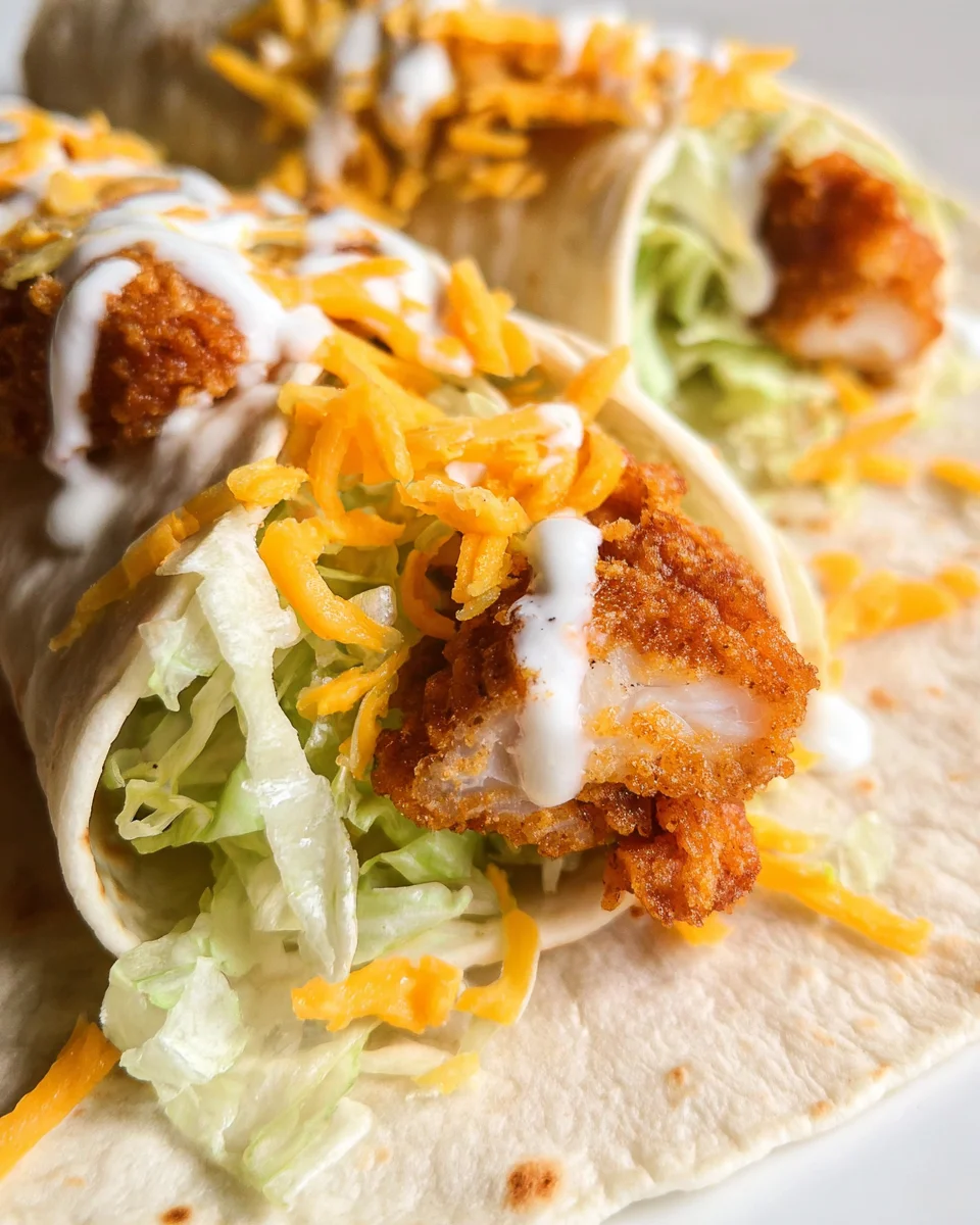 McDonald's Crispy Chicken Ranch Snack Wrap (Copycat!)