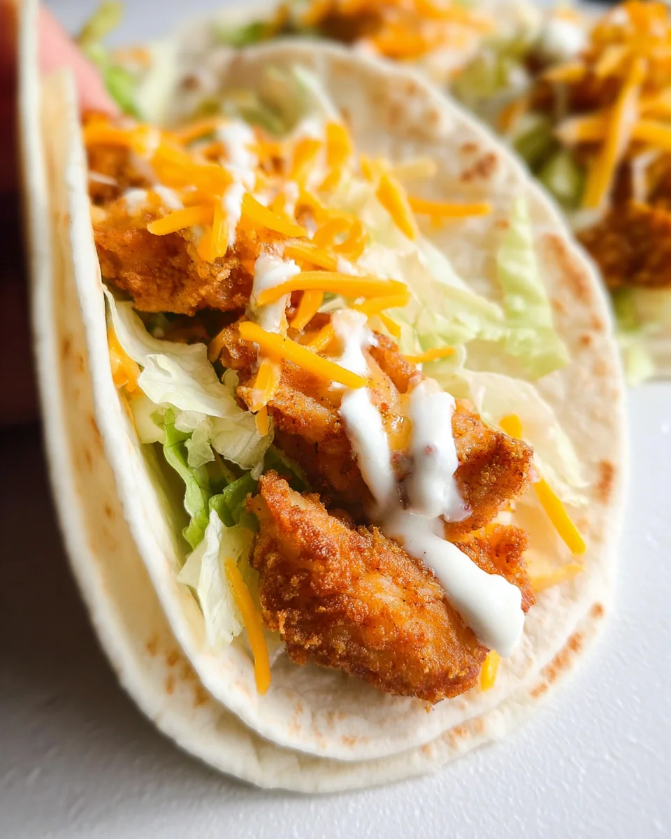McDonalds Crispy Chicken Ranch Snack Wrap Copycat 2