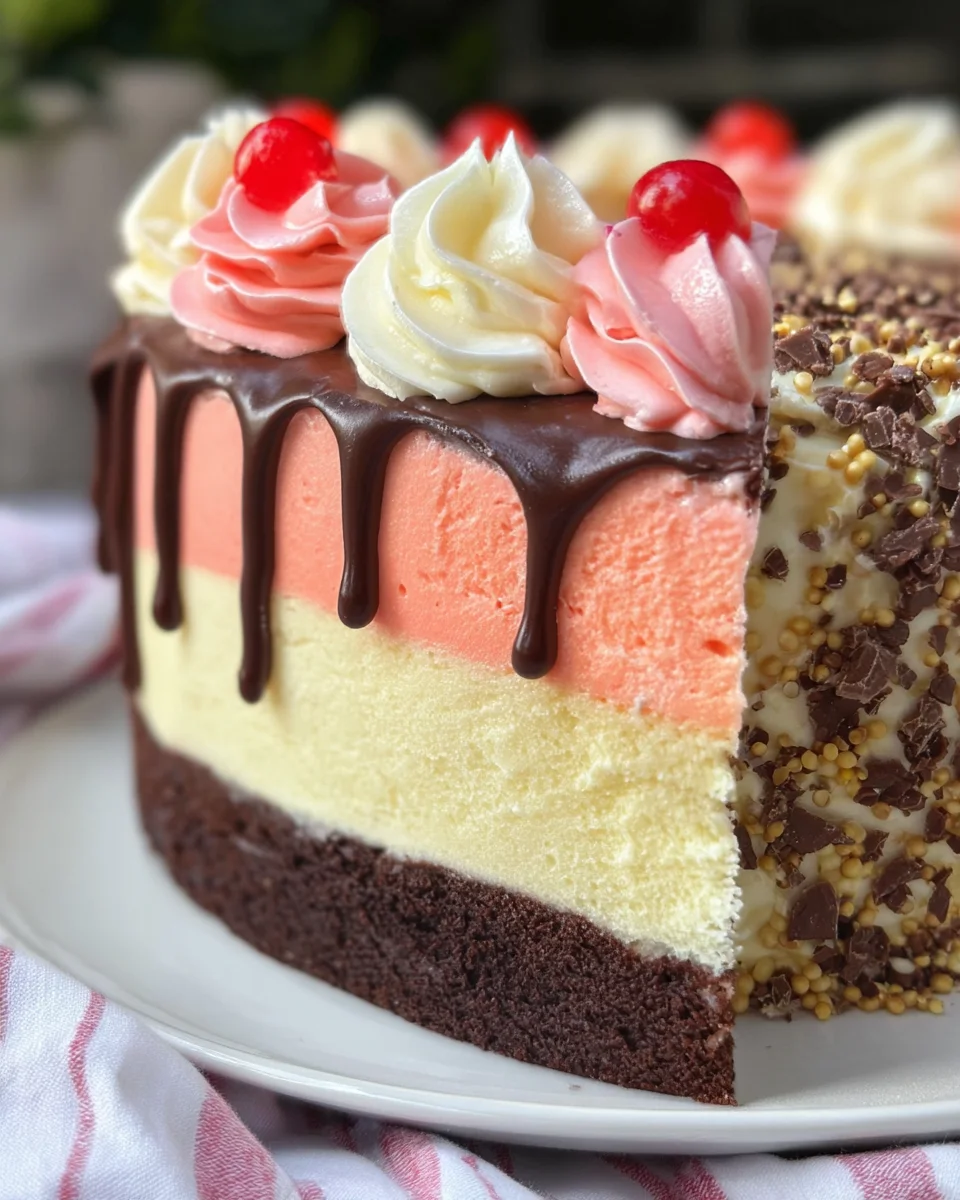 Neapolitan Cake