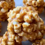 Peanut Butter Popcorn Balls