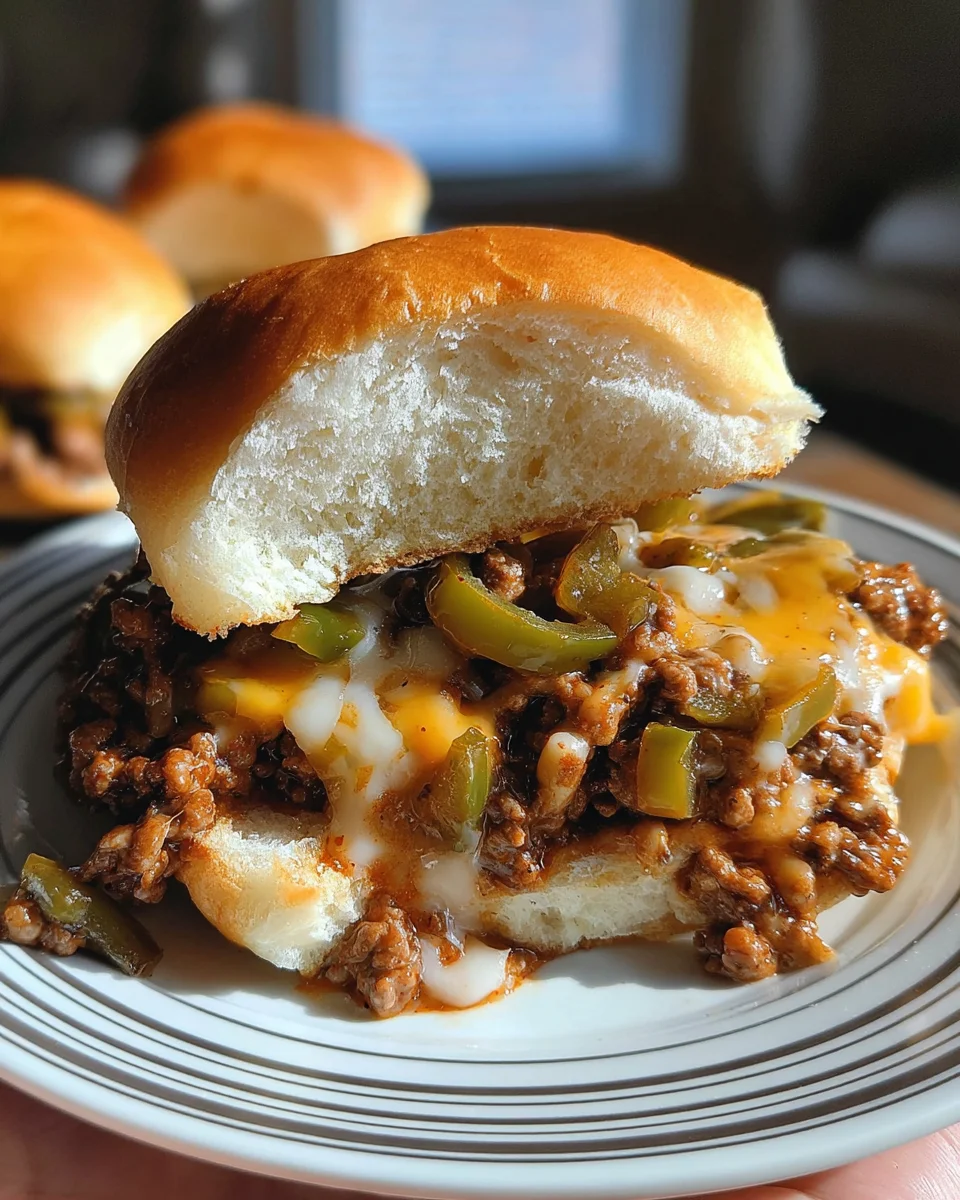 Philly Cheesesteak Sloppy Joes Recipe 34 Philly