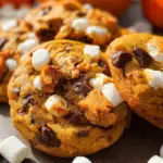 Pumpkin S'mores Cookies